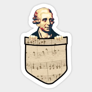 Joseph Haydn In My Pocket Sticker